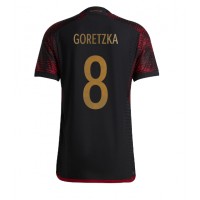 Billiga Tyskland Leon Goretzka #8 Borta fotbollskläder VM 2022 Kortärmad